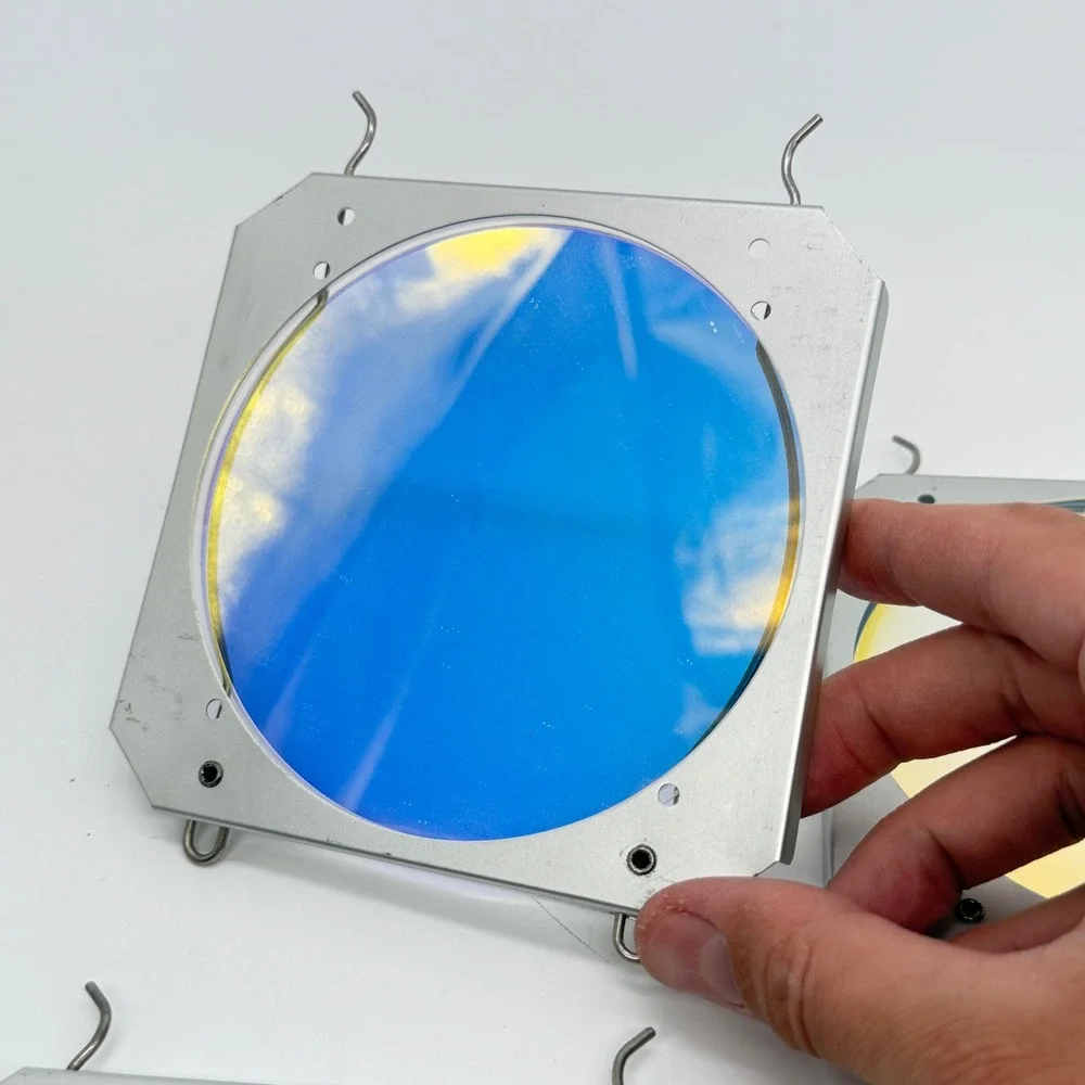 Lowel Dichroic and Diffusion Filter Set 4.75in Square Metal Frame with Case